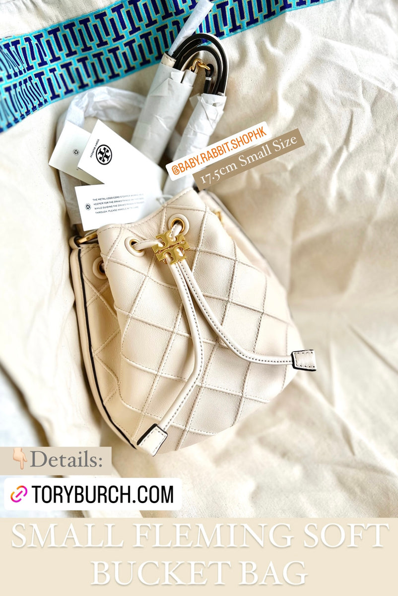 Soft Fleming Small Bucket Bag – Tory Burch 美國代購 Baby Rabbit Shop HK