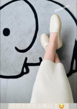 Load image into Gallery viewer, Logo Leather Platform Espadrille